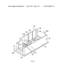 WATERPROOF STRUCTURE FOR ELECTRONIC UNIT diagram and image