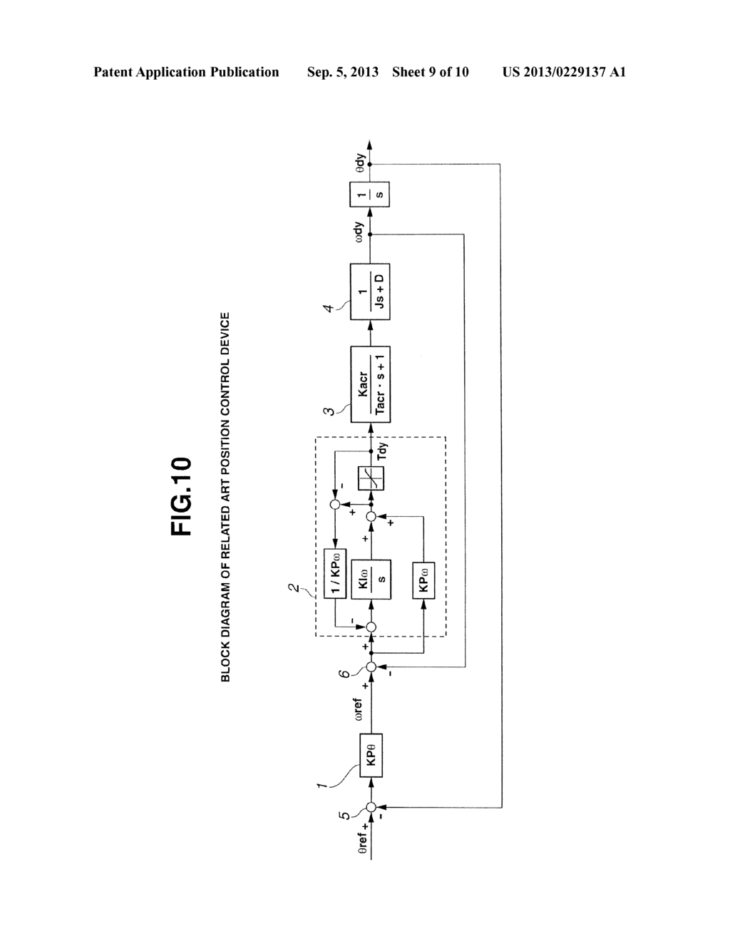 POSITION CONTROL DEVICE FOR ELECTRIC MOTOR - diagram, schematic, and image 10