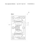 ELASTIC WAVE FILTER DEVICE diagram and image