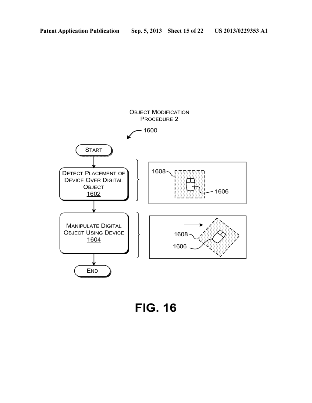 Using Physical Objects in Conjunction with an Interactive Surface - diagram, schematic, and image 16