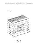 Fabric Enclosure Backlighting diagram and image