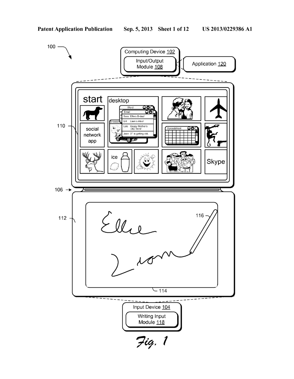 INPUT DEVICE WRITING SURFACE - diagram, schematic, and image 02