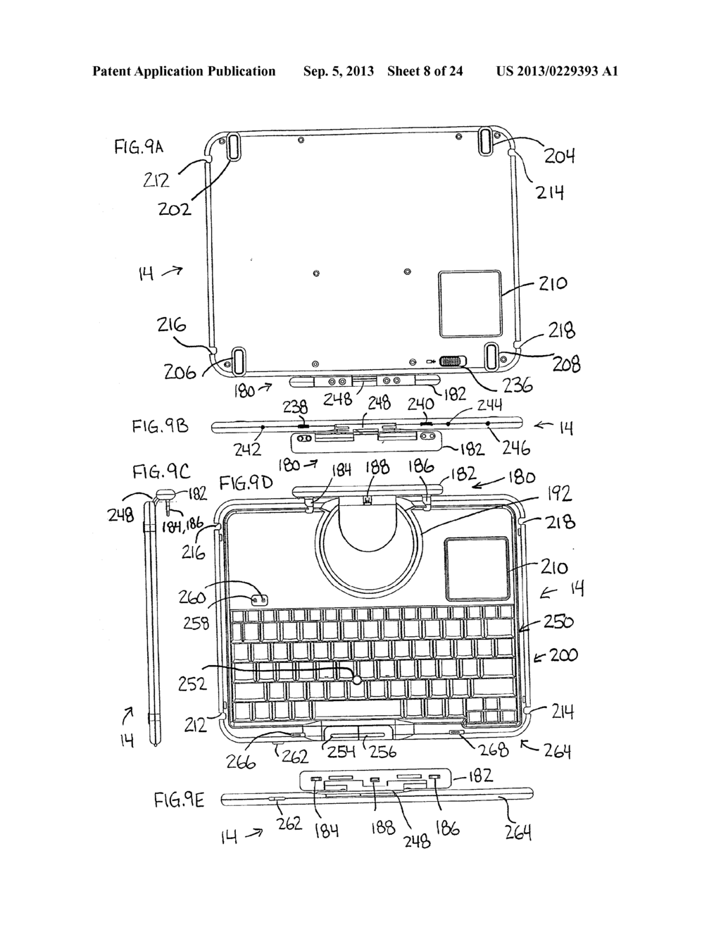 INSTRUMENT-ACTIVATED SUB-SURFACE COMPUTER BUTTONS AND SYSTEM AND METHOD     INCORPORATING SAME - diagram, schematic, and image 09