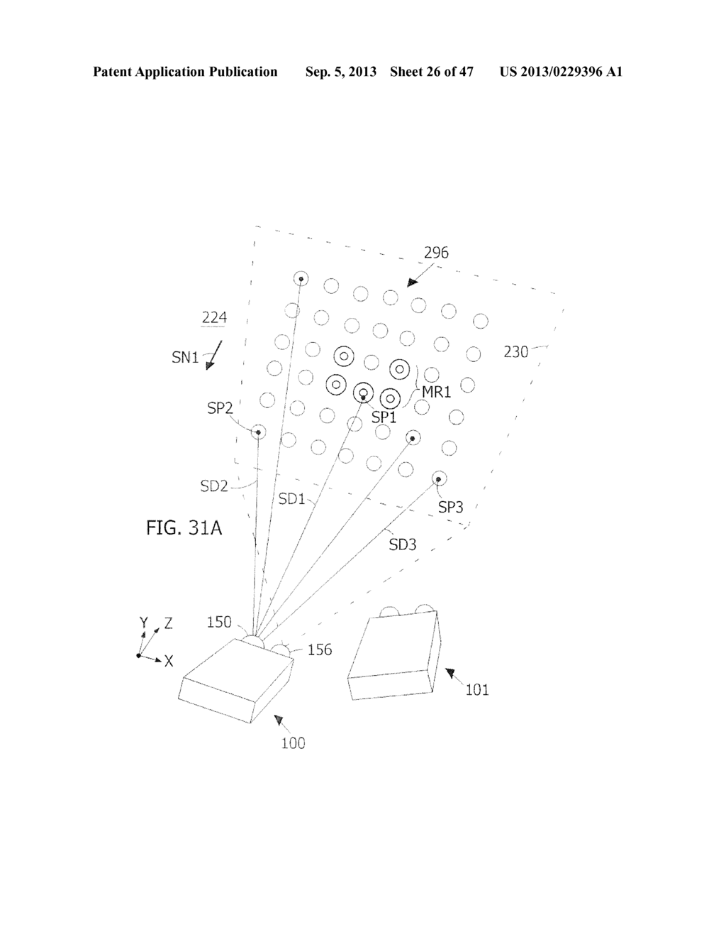 SURFACE AWARE, OBJECT AWARE, AND IMAGE AWARE HANDHELD PROJECTOR - diagram, schematic, and image 27