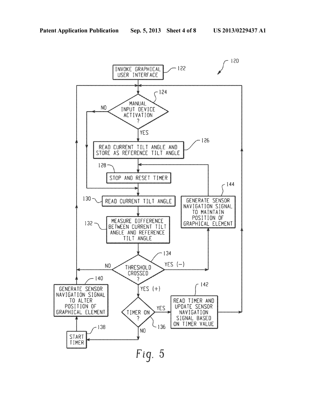 SYSTEM AND METHOD FOR NAVIGATING A MOBILE DEVICE USER INTERFACE WITH A     DIRECTIONAL SENSING DEVICE - diagram, schematic, and image 05
