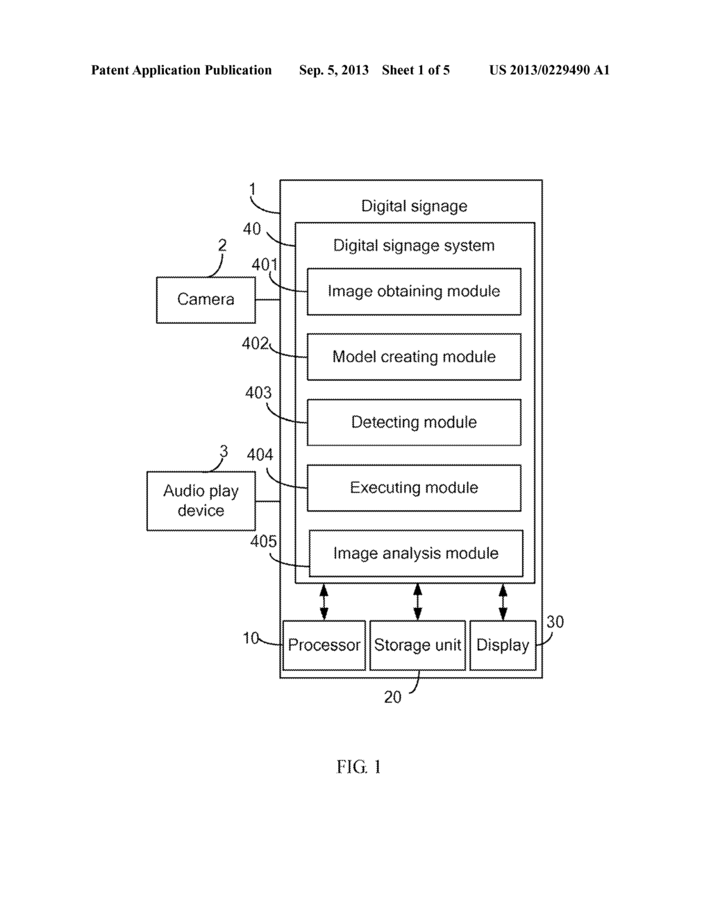 DIGITAL SIGNAGE SYSTEM AND METHOD FOR DISPLAYING CONTENT ON DIGITAL     SIGNAGE - diagram, schematic, and image 02