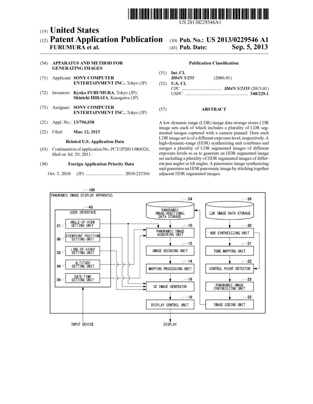 APPARATUS AND METHOD FOR GENERATING IMAGES - diagram, schematic, and image 01