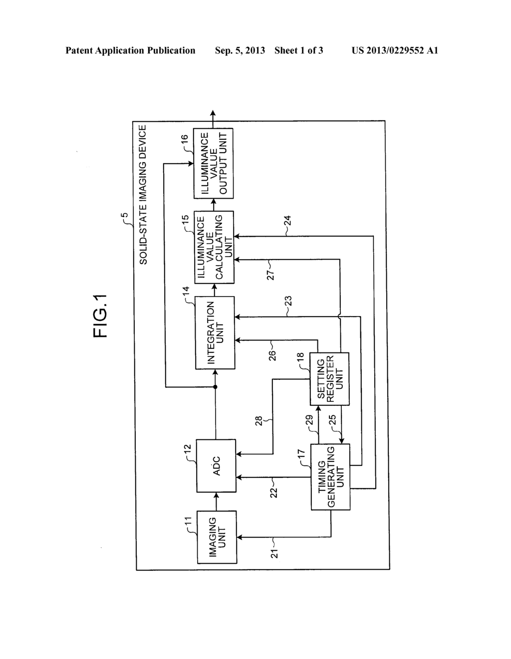 SOLID-STATE IMAGING DEVICE, ILLUMINANCE MEASURING METHOD PERFORMED BY     SOLID-STATE IMAGING DEVICE, AND CAMERA MODULE - diagram, schematic, and image 02