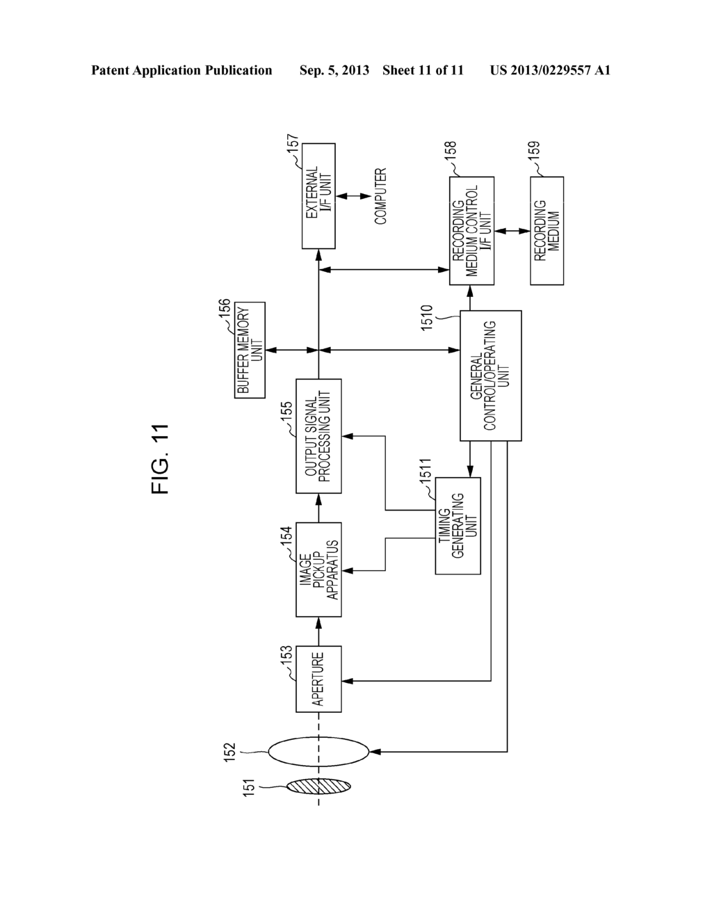 IMAGE PICKUP APPARATUS, IMAGE PICKUP SYSTEM, DRIVING METHOD FOR IMAGE     PICKUP APPARATUS, AND DRIVING METHOD FOR IMAGE PICKUP SYSTEM - diagram, schematic, and image 12