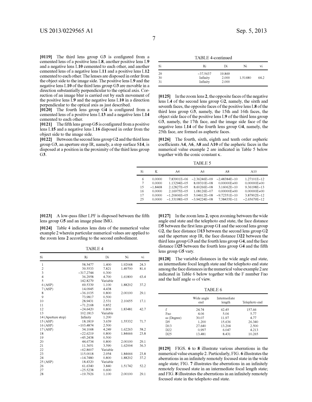 ZOOM LENS AND IMAGE PICKUP APPARATUS - diagram, schematic, and image 25