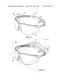 EYEWEAR HAVING A FLEXURAL MEMBER diagram and image