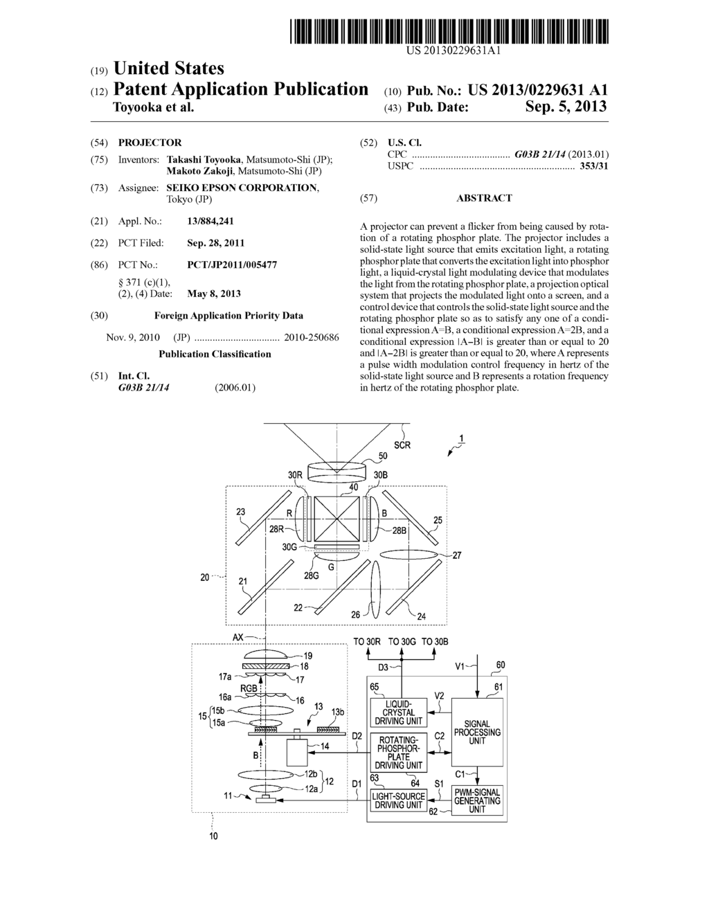 PROJECTOR - diagram, schematic, and image 01