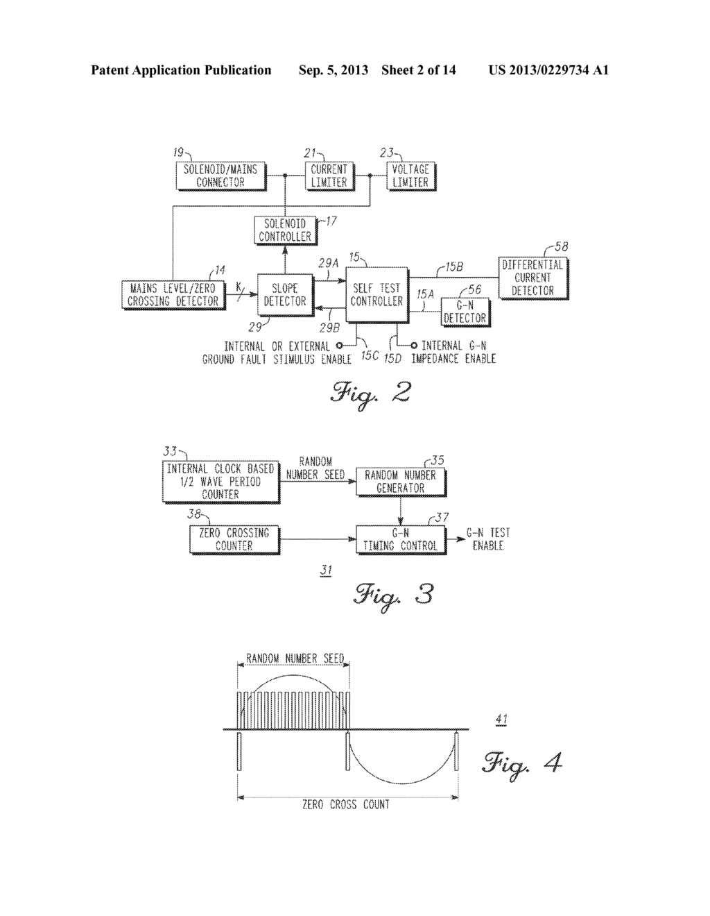 GROUND FAULT CIRCUIT INTERRUPTER AND METHOD - diagram, schematic, and image 03