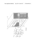 QUICK RELEASE STRUCTURES FOR A MEMORY DRIVE diagram and image