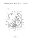 VEHICLE LAMP STEERING MECHANISM USING GEAR TRANSMISSION diagram and image