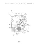 VEHICLE LAMP STEERING MECHANISM USING GEAR TRANSMISSION diagram and image