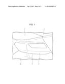 SEALING STRUCTURE FOR VEHICLE LIGHTING UNIT diagram and image