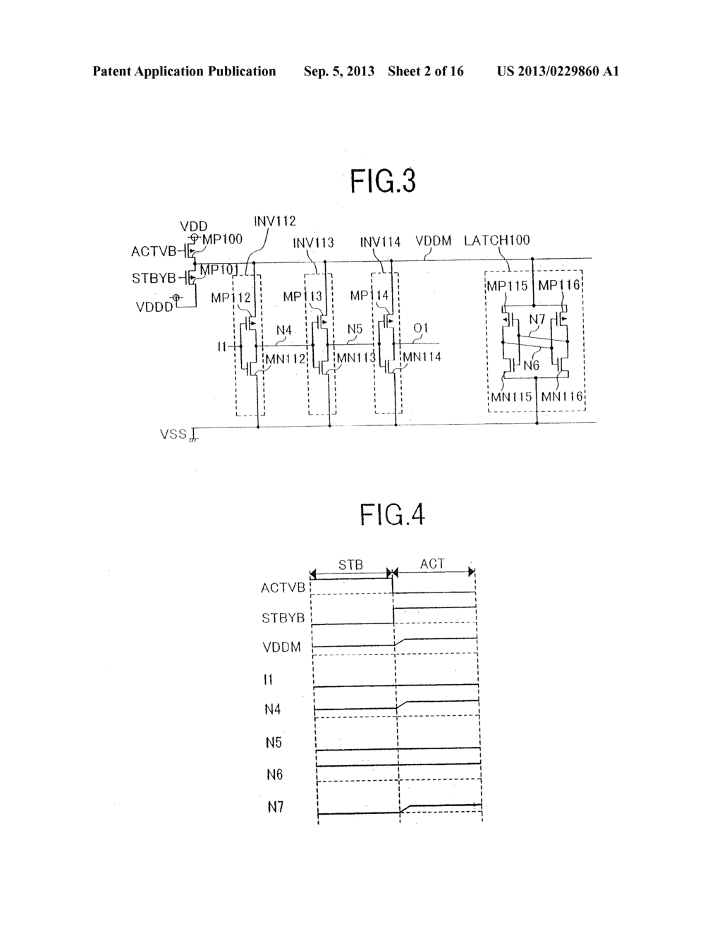 SEMICONDUCTOR INTEGRATED CIRCUIT DEVICE WITH REDUCED LEAKAGE CURRENT - diagram, schematic, and image 03