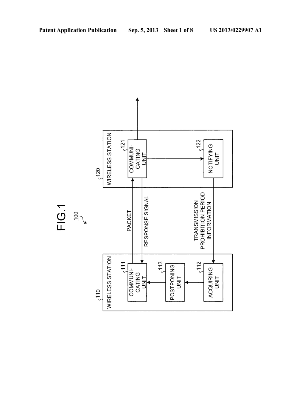 WIRELESS STATION, COMMUNICATION SYSTEM, AND COMMUNICATION METHOD - diagram, schematic, and image 02