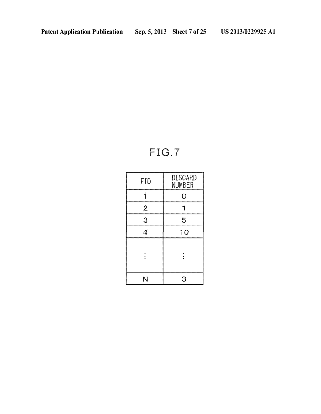 PACKET RELAY APPARATUS AND MEASUREMENT METHOD FOR MEASURING DISCARD NUMBER     OF DATA PACKETS - diagram, schematic, and image 08