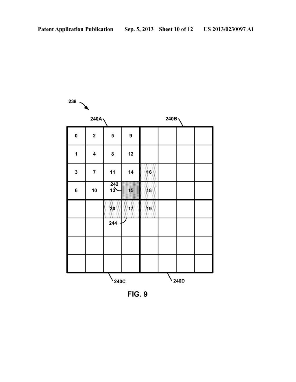 SCAN-BASED SLIDING WINDOW IN CONTEXT DERIVATION FOR TRANSFORM COEFFICIENT     CODING - diagram, schematic, and image 11