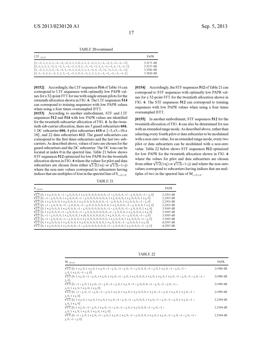 APPARATUS AND METHODS FOR LONG AND SHORT TRAINING SEQUENCES FOR A FAST     FOURIER TRANSFORM - diagram, schematic, and image 30