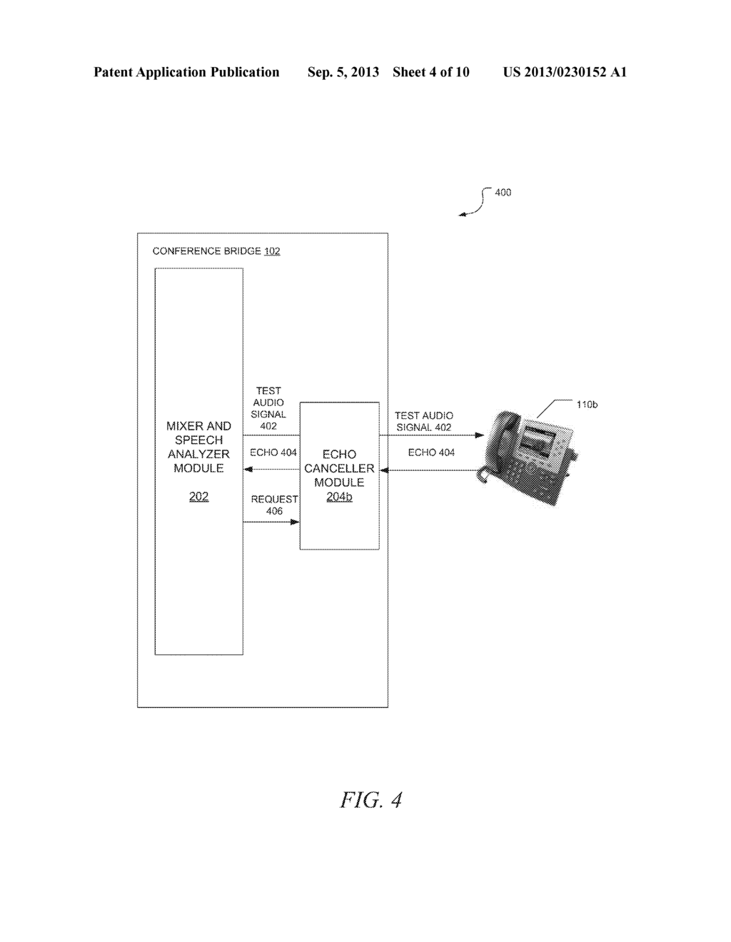 ECHO MITIGATION IN A CONFERENCE CALL - diagram, schematic, and image 05