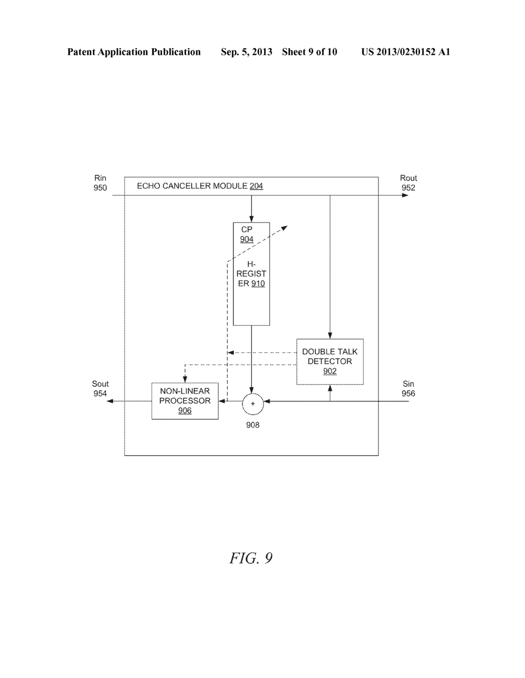 ECHO MITIGATION IN A CONFERENCE CALL - diagram, schematic, and image 10