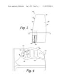 Turbine Bucket with Contoured Internal Rib diagram and image