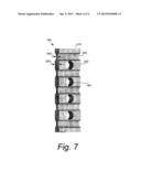 Turbine Bucket with Contoured Internal Rib diagram and image