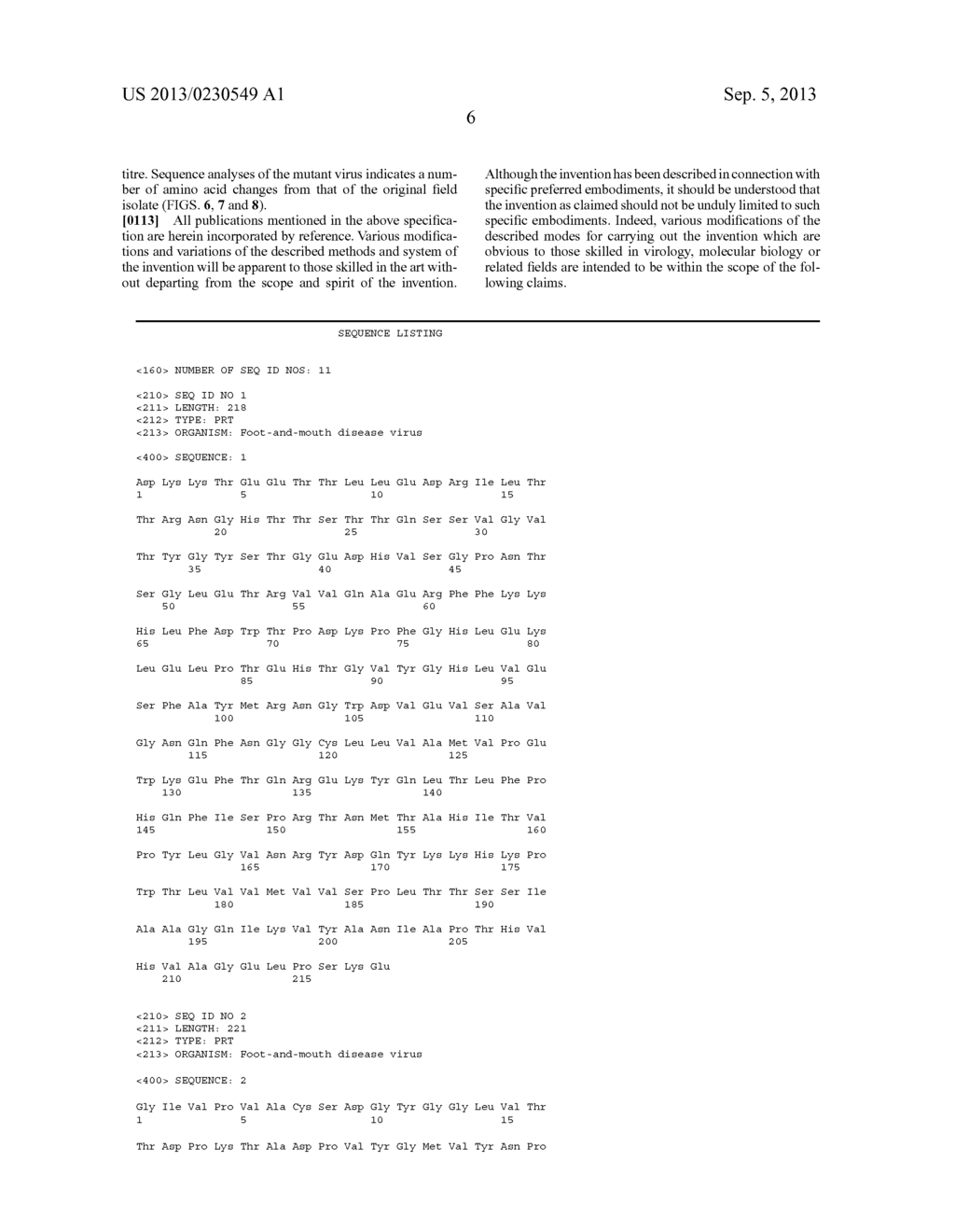 FOOT AND MOUTH DISEASE VIRUS WITH INCREASED STABILITY AND ITS USE AS     VACCINE - diagram, schematic, and image 17