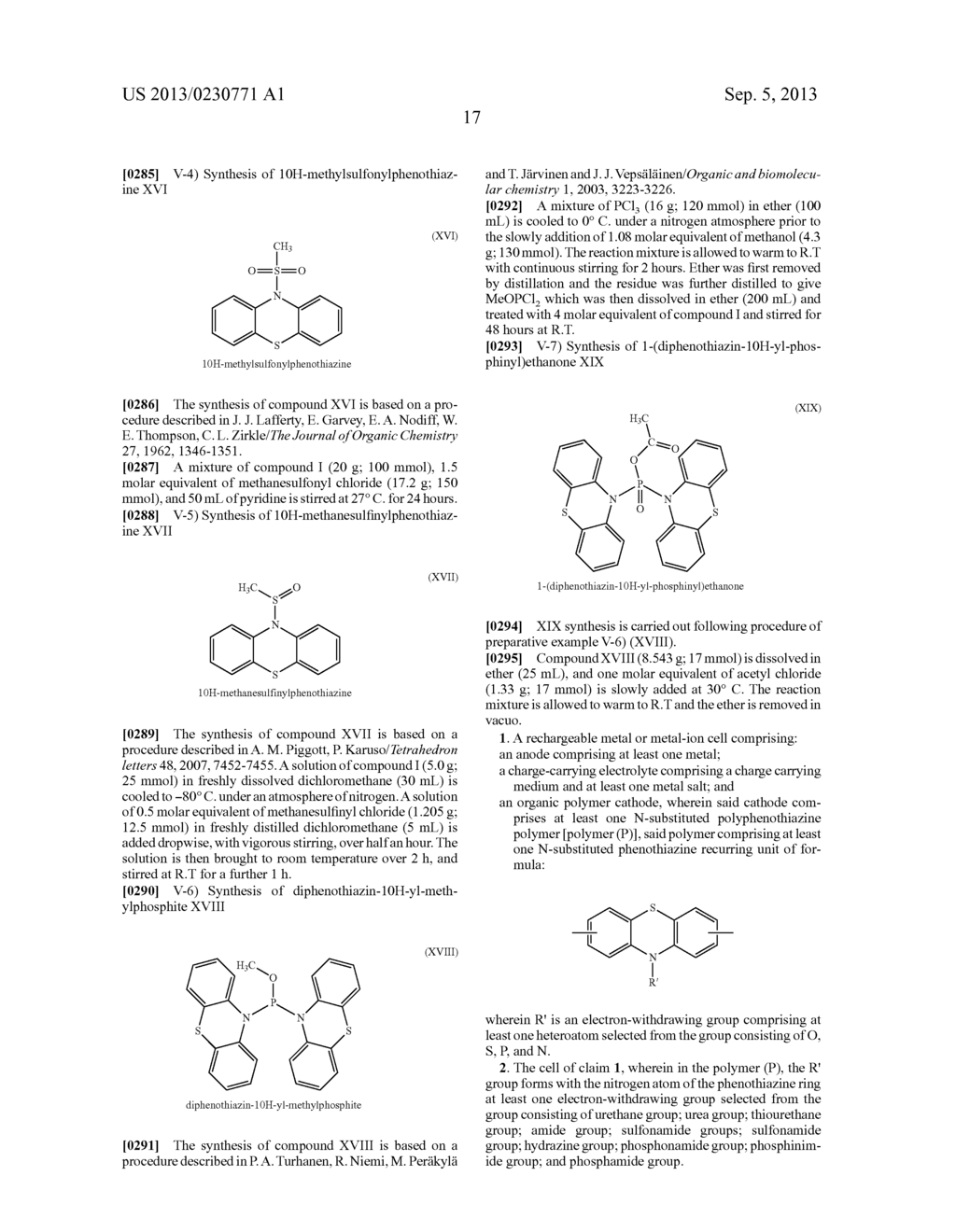 Rechargeable metal or metal-ion cell - diagram, schematic, and image 21