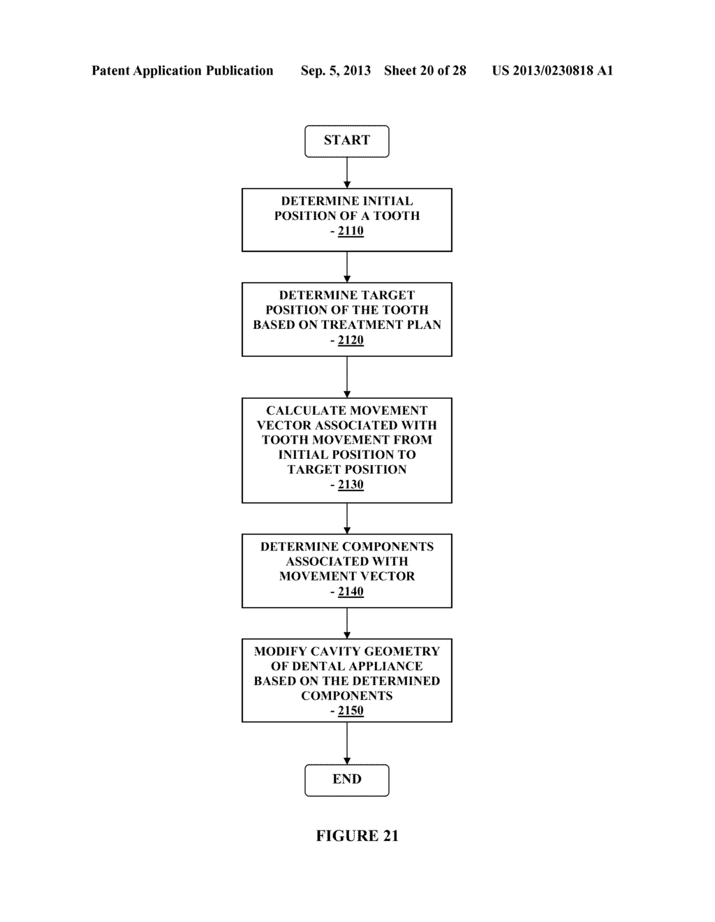 METHOD AND SYSTEM FOR OPTIMIZING DENTAL ALIGNER GEOMETRY - diagram, schematic, and image 21