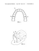 APPARATUS FOR ORTHODONTIC ALIGNER TRAY RETENTION diagram and image