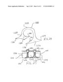 APPARATUS FOR ORTHODONTIC ALIGNER TRAY RETENTION diagram and image