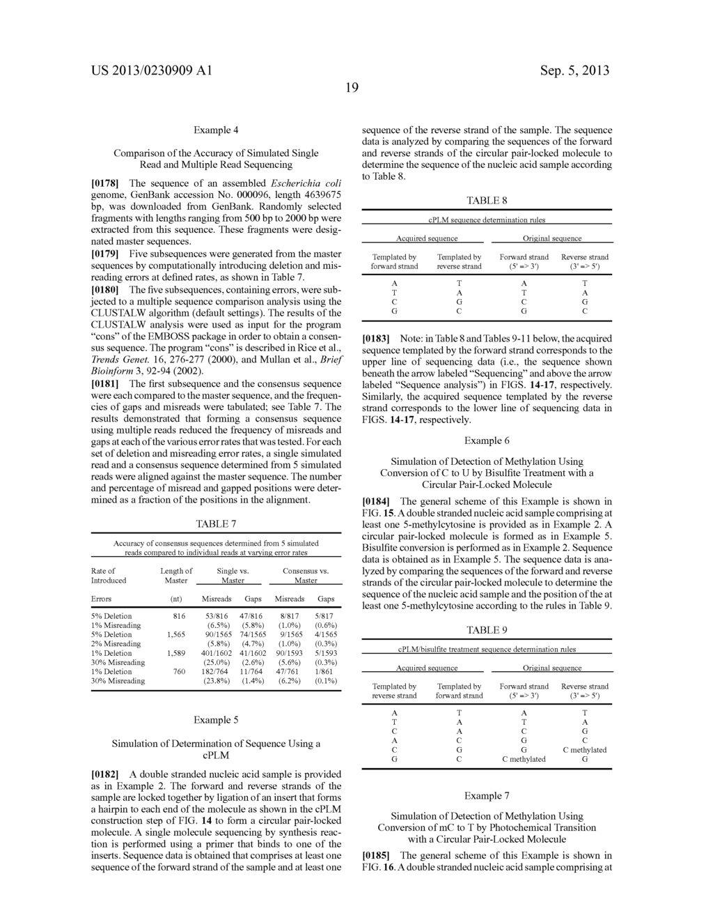 METHODS FOR ACCURATE SEQUENCE DATA AND MODIFIED BASE POSITION     DETERMINATION - diagram, schematic, and image 37