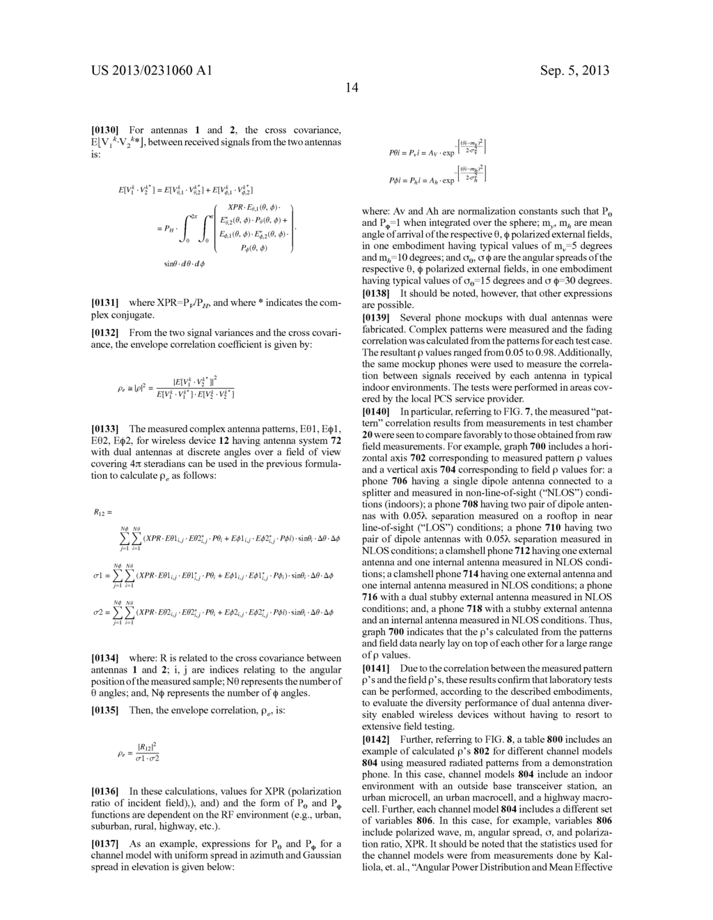 SYSTEMS, METHODS AND APPARATUS FOR DETERMINING A RADIATED PERFORMANCE OF A     WIRELESS DEVICE - diagram, schematic, and image 23