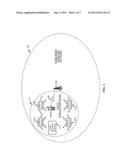 METHOD FOR DETERMINING WIRELESS DEVICE LOCATION BASED ON PROXIMATE SENSOR     DEVICES diagram and image