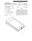 CELLULAR PHONE WITH CAMERA AT FRONT EDGE AREA diagram and image