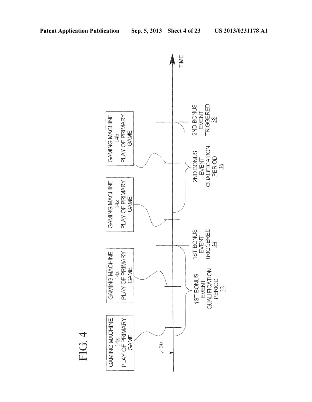 GAMING SYSTEM HAVING MULTIPLE GAMING MACHINES WHICH PROVIDE BONUS AWARDS - diagram, schematic, and image 05