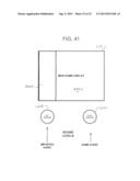 METHODAND APPARATUS  FOR AUDIO SCALING AT A DISPLAY SHOWING CONTENT IN     DIFFERENT AREAS diagram and image