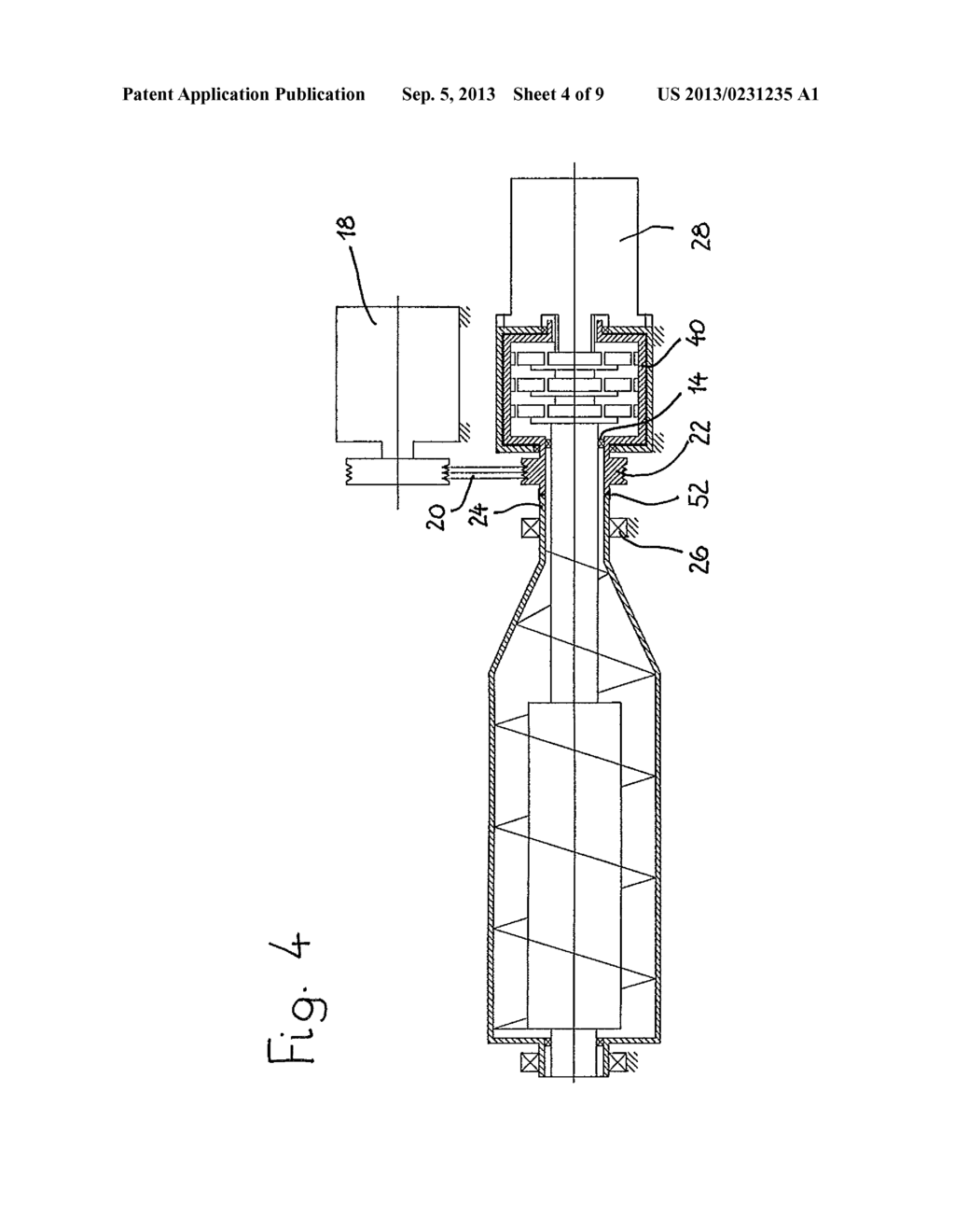 Drive Device in a Helical Conveyor Centrifuge - diagram, schematic, and image 05