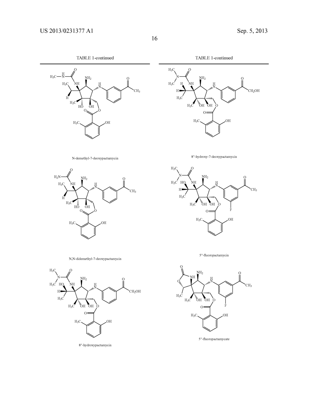 PACTAMYCIN ANALOGS AND METHODS OF USE - diagram, schematic, and image 42