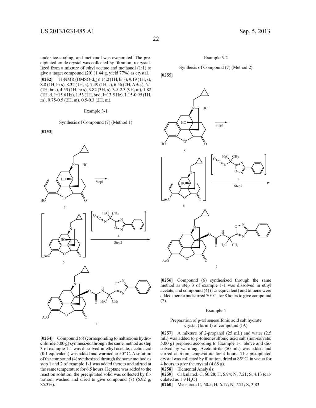 CRYSTAL OF 6,7-UNSATURATED-7-CARBAMOYL MORPHINAN DERIVATIVE AND METHOD FOR     PRODUCING THE SAME - diagram, schematic, and image 49