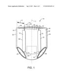 ADJUSTABLE PANT-LIKE DISPOSABLE UNDERGARMENT WITH FULLY SEVERED FRONT     PANEL diagram and image