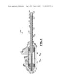 HYDRAULIC DELIVERY SYSTEMS FOR PROSTHETIC HEART VALVE DEVICES AND     ASSOCIATED METHODS diagram and image