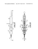 HYDRAULIC DELIVERY SYSTEMS FOR PROSTHETIC HEART VALVE DEVICES AND     ASSOCIATED METHODS diagram and image