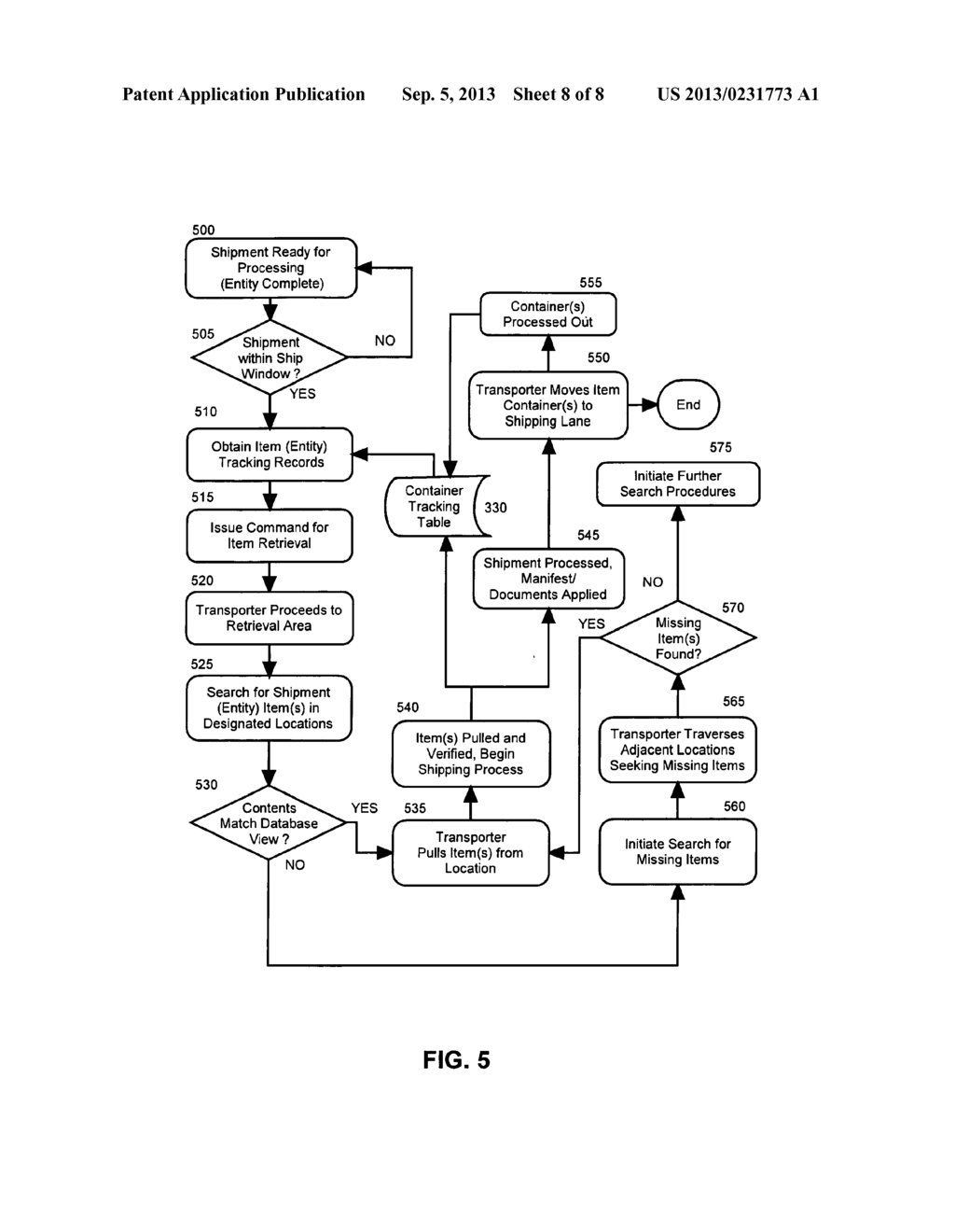 DYNAMIC ITEM-SPACE ALLOCATION AND RETRIEVAL - diagram, schematic, and image 09