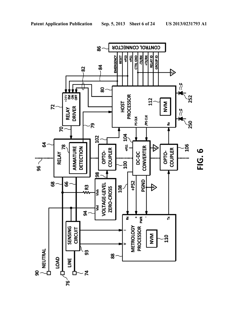 RELAY SYSTEM WITH BRANCH CIRCUIT METERING - diagram, schematic, and image 07