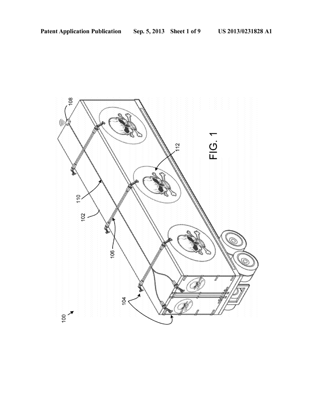 APPARATUS, SYSTEM, AND METHOD FOR DISPLAYING CONTENT ON A VEHICLE - diagram, schematic, and image 02